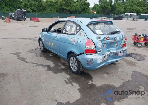 2011 Hyundai Accent Gs from USA, damaged, VIN KMHCM3AC9BU187600